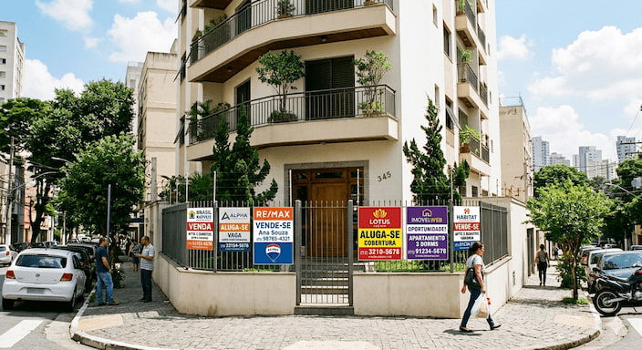 Placas para imobiliárias: como escolher o modelo certo