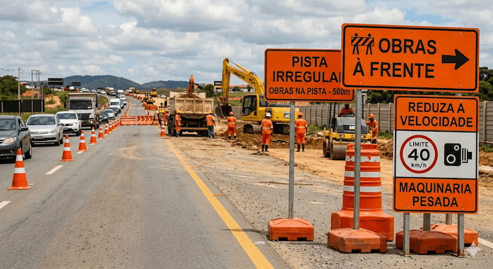 Placas de sinalização de obras: onde comprar com segurança e entrega rápida