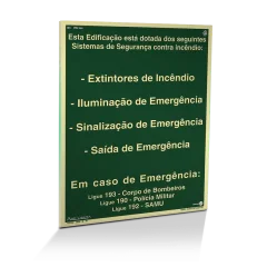 Placas para Rota de Fuga