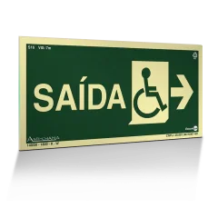Placas para Rota de Fuga