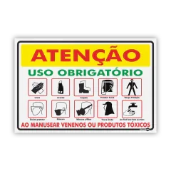 Placas para Segurança do Trabalho