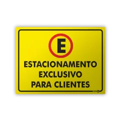 Placas para Sinalização do Dia a Dia