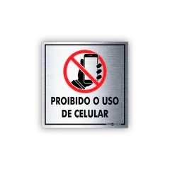 Placa em Aço INOX