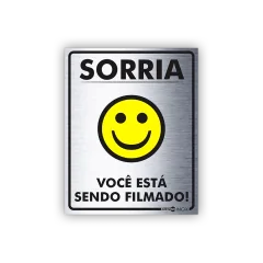 Placa em Aço INOX