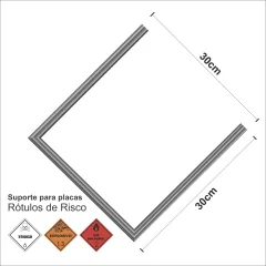 Suportes de placas