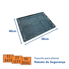 Suportes de placas
