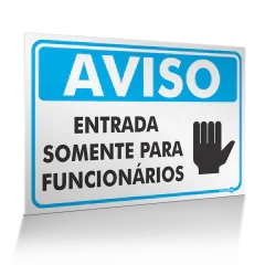 Placas de Aviso