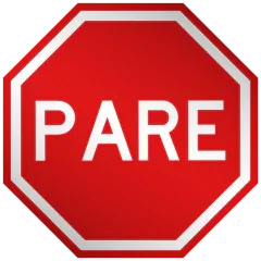 Placas de Regulamentação